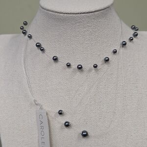 BOGO💖Carolee Black Faux Pearl Necklace Set of 2
